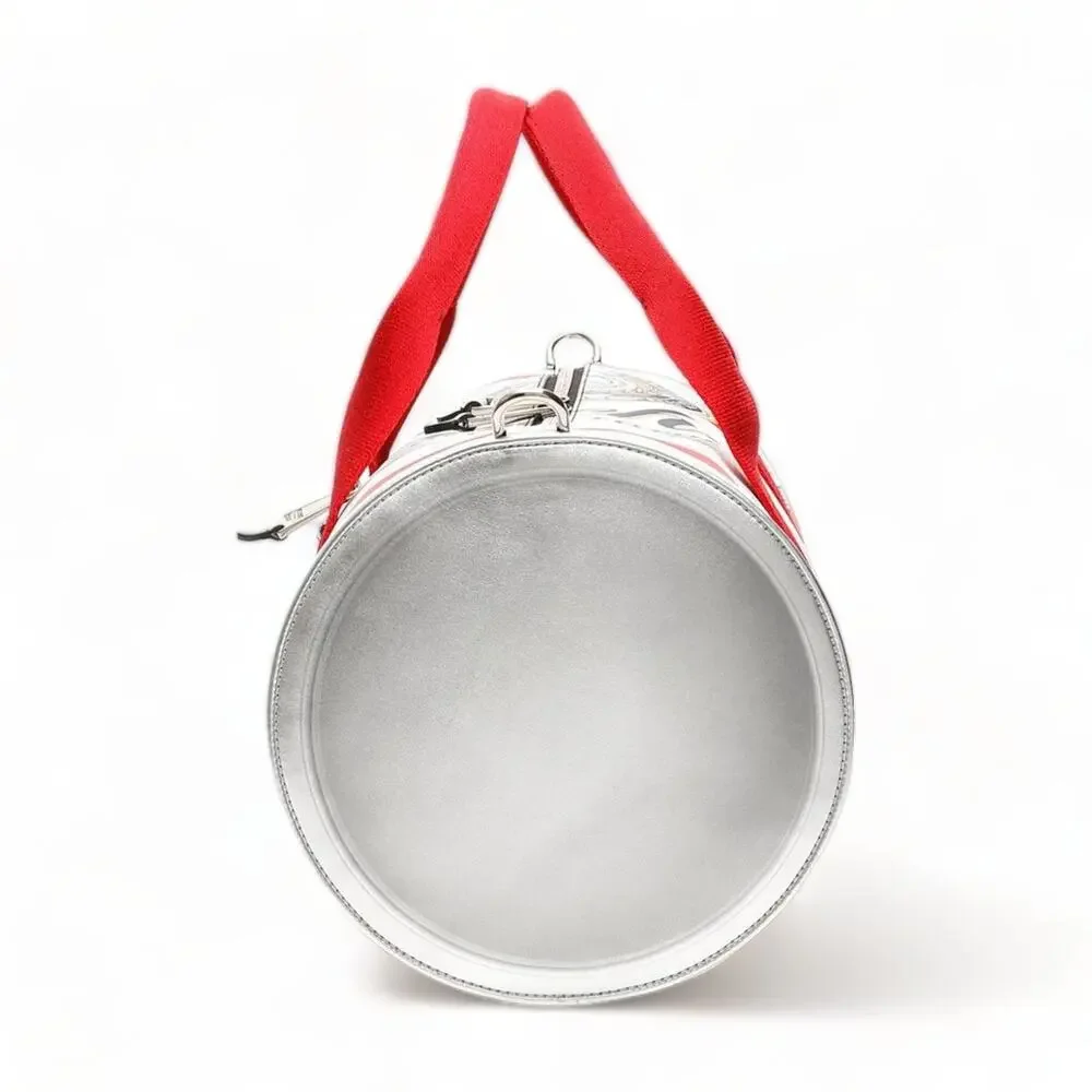 Moschino x Jeremy Scott Budweiser Beer Can Duffel Bag - Leather - White $1200 - Picture 3 of 6